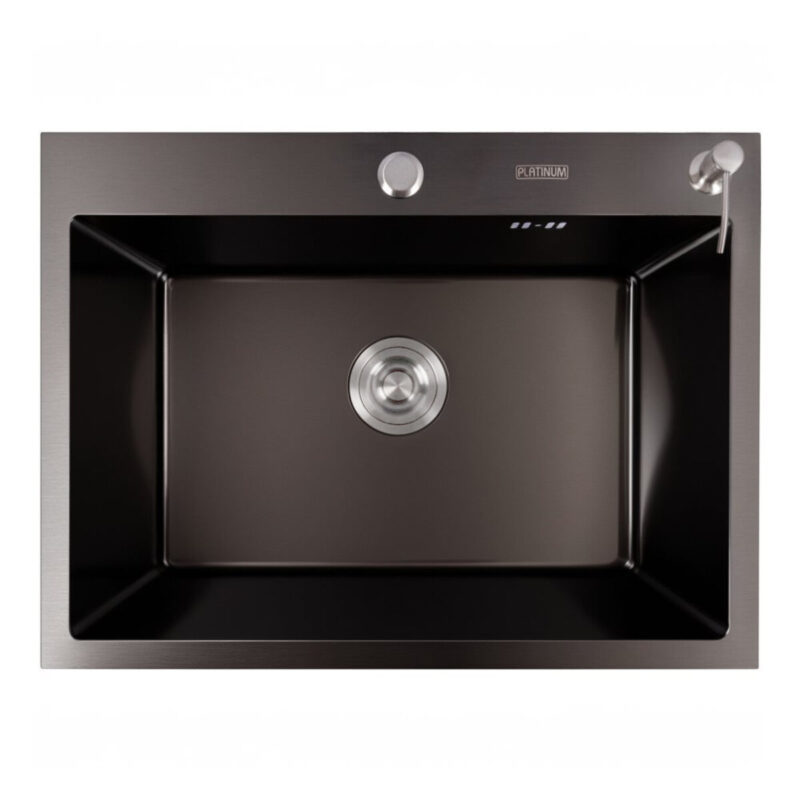 cd46577b5d-1_resize_1200x1200 Кухонна мийка VALESO Handmade PVD 600х450х220 чорна (товщина 3,0/1,5 мм + дозатор в комплекті)