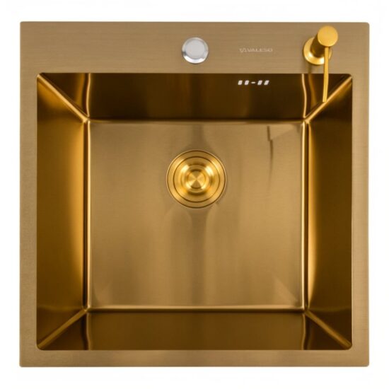 df0956913f-1_resize_1200x1200 Кухонна мийка 50*50 PVD Gold Valeso Handmade (сифон круглий, 3,0/0,8)