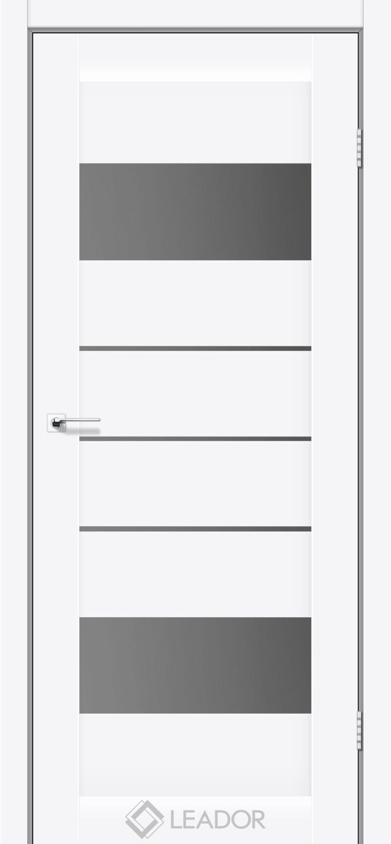 LEADOR ARONA_WHITE_MAT_GRAY_SATIN_ZN LEADOR ARONA_WHITE_MAT_GRAY_SATIN_ZN