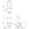 3581b0ed1f60fae2067607429bdde1e9d47972ae.jpg Компакт 903 MILOS KA010 3/6 з поліпропіленовим сидінням UA Cersanit