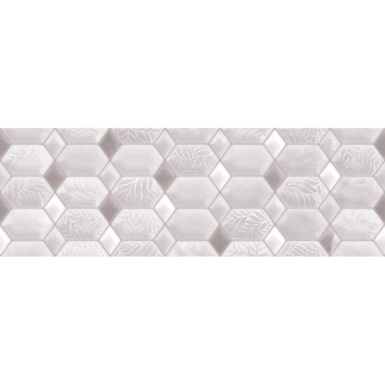 Плитка Ceramica Deseo Violeta Silver Decor 30х90см декор