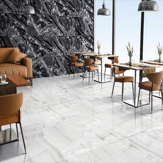 Керамограніт Megagres Ultra Onyx Grey 60x120 см