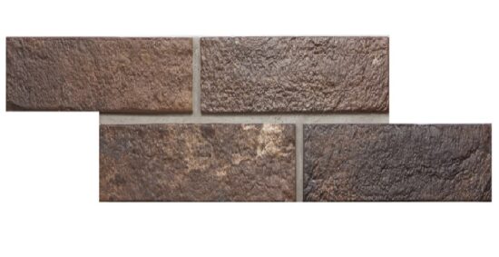 J85703 BRISTOL UMBER BRICK ANGOLO INCOLLATO (1 сорт)