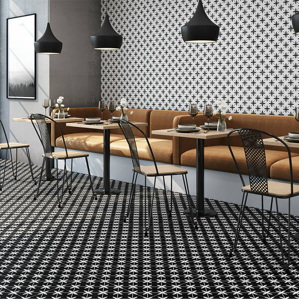 Плитка для підлоги Ceramica Deseo POOLE WHITE 450×450×8,5 мм