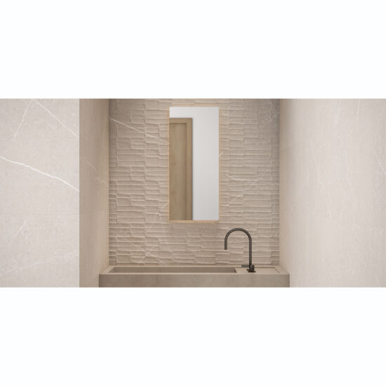 Плитка Argenta Ceramica Capri Solaro Cream 40x120 декор
