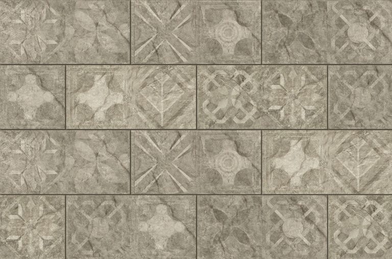 Плитка фасадна Torstone Grys Decor 148x300x9 Cerrad