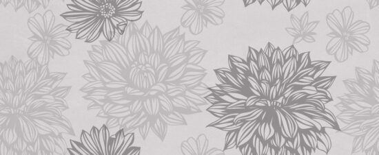 522630.jpg Плитка стінова Golden Tile OSAKA FLOWER сіра 200×500 мм