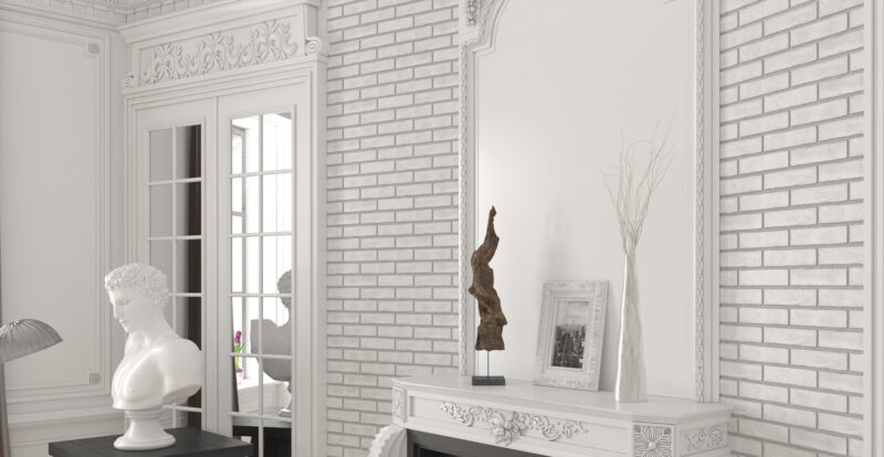 THE STRAND біла плита керамограніт 250*60