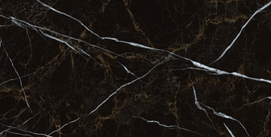Nero E Bianco чорний 300*600 стіна GoldenTile NBС061