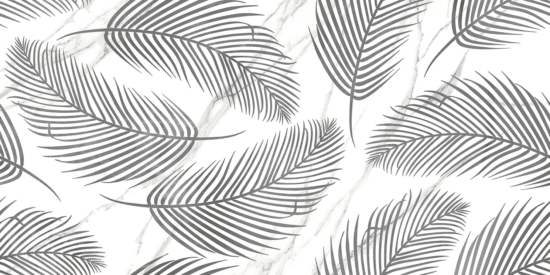 Nero E Bianco Leaf білий 300*600 стіна GoldenTile NB0153 сортна