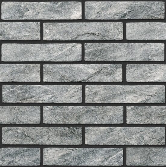 BrickStyle London Антрацитовий 250*60*6 стіна GoldenTile 30У010