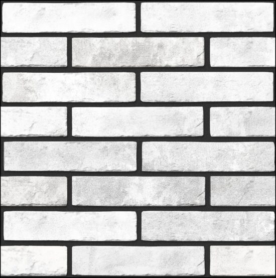 BrickStyle Klinker Brick білий 250*60*6 стіна GoldenTile KB0010