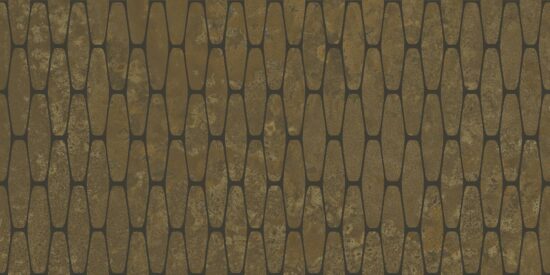 G-3372 ILLUSION BRASS STAMP LAPPATO 49.75х99.55 (плитка для підлоги і стін)