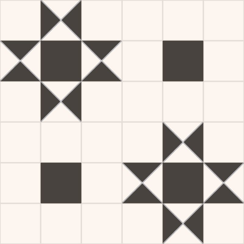QUEEN BLACK 45.2х45.2 (плитка для підлоги і стін)