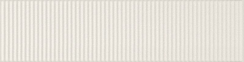 Плитка стінова Groove White 1 SUGAR STR 78x298 Tubadzin