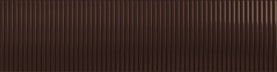 Плитка стінова Groove Brown 1 GLOSS STR 78x298 Tubadzin