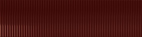 Плитка стінова Groove Burgundy 1 GLOSS STR 78x298 Tubadzin